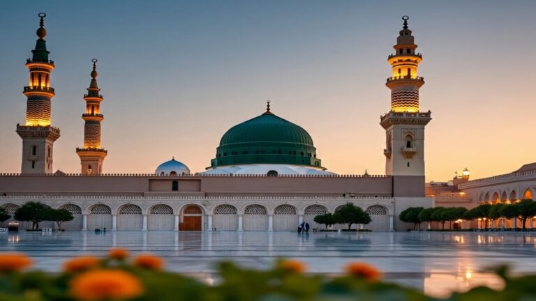 المسجد النبي الشريف وشمائل الرسول