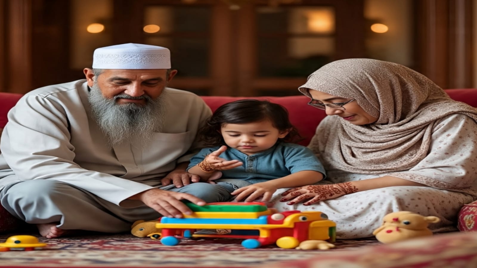 تدليل الجدات ربما يفسد جهود تربية الأبوين