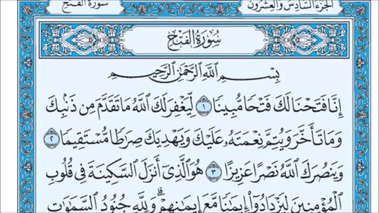 سورة الفتح.. بشارة الله للمسلمين