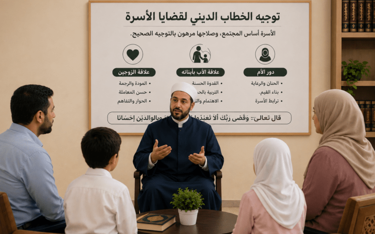 توجيه الخطاب الديني لقضايا الأسرة