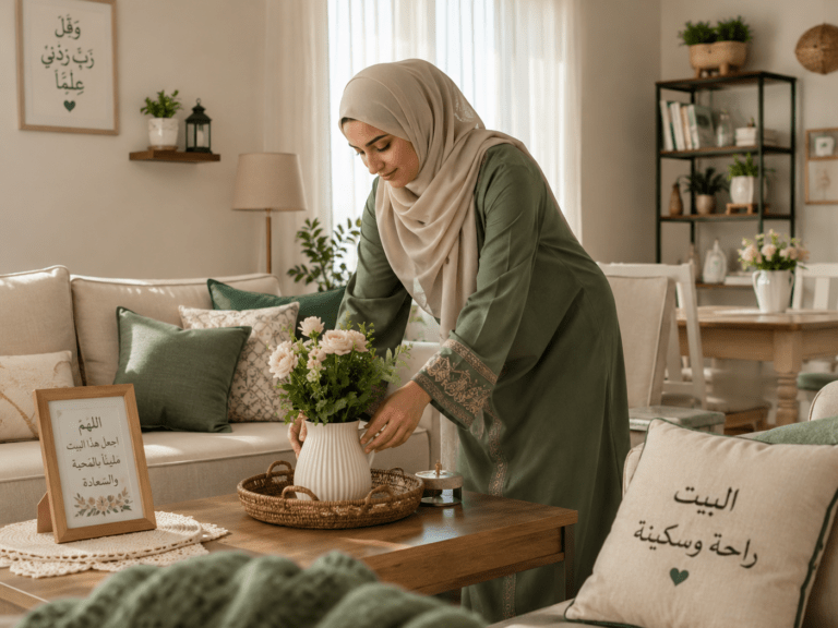 حسن ترتيب المنزل مفتاح السعادة الأسرية وصفاء النفس اليومي