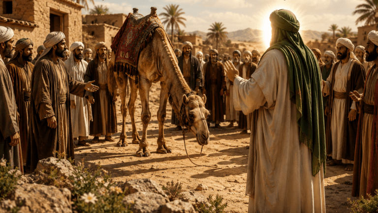دعوا الناقة فإنها مأمورة..