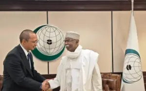الأمين العام لمنظمة التعاون الإسلامي يستقبل المندوب الدائم الجديد لإندونيسيا