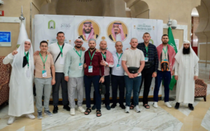مغادرة الدفعة الثانية من ضيوف برنامج خادم الحرمين للعمرة والزيارة