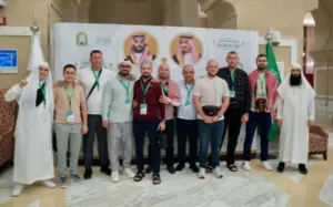 مغادرة الدفعة الثانية من ضيوف برنامج خادم الحرمين للعمرة والزيارة