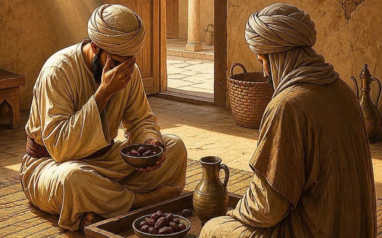 عمر بن عبد العزيز وموعظة التمر التي هزت قلب مسلمة بن عبد الملك